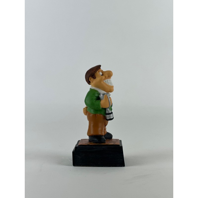SilverTrophy: Runner-Up Trophy Figurine 2nd Place, First Loser, Second, Silver