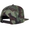 Fox Head Camo Tech Snapback Cap, Green