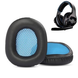 ACCOUTA Ear Pads Cushion Compatible with Sades SA810 SA-810 Headset Ear Pads Replacement with Softer Protein Leather and Memory Foam
