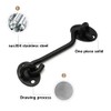 ExcInter Door Hold Open Black 3 inch Stainless Steel Cabin
