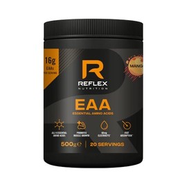 Reflex EAA Essential Amino Acids with BCAAs, Electrolytes, Mango, 500g