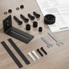 SKYSEN 2 Pack Barn Door Floor Guide Wall Mount Stay