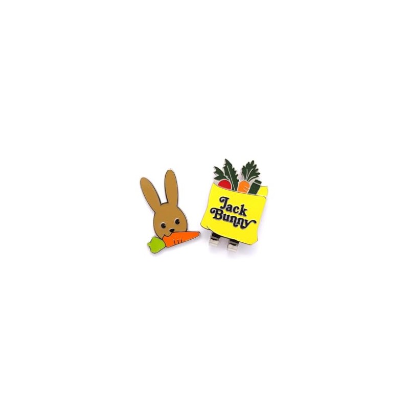 Jack Bunny Clip Marker (Shopper Type, Magnetic) / Golf /