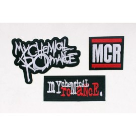 unbranded My Chemical Romance Iron-On Patch MCR The Black Parade Three Cheers for Sweet - I WANT THEM ALL!!