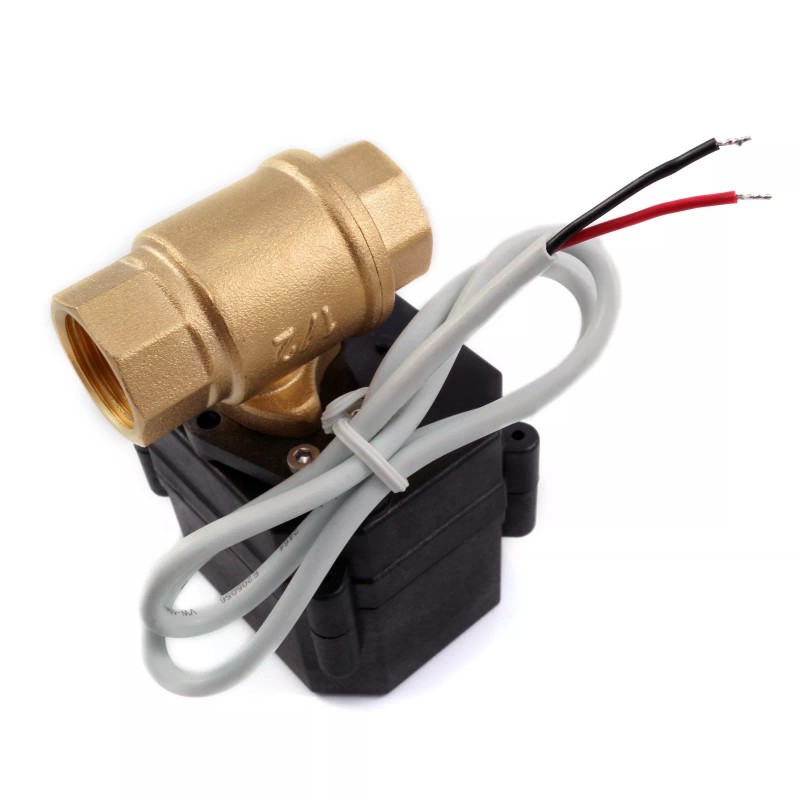 EHCOTECH 3/8" N/O 110/115/120 to 240VAC 2-wire Motorized Ball Valve