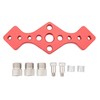 Self Center Dowel Jig Vertical Hole Puncher Locator Woodworking Doweling