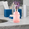 SuproBarware Glasdiffusorflaschen Set 4 Stck Leere Glasflaschen mit Schilfrohr-Diffusor Glasflaschen