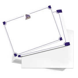 Desert Cactus James Madison University 10 Pack Notecards Stationery Cardstock Dukes JMU Includes Envelopes Memo Party Thank You (Notecard 4a)