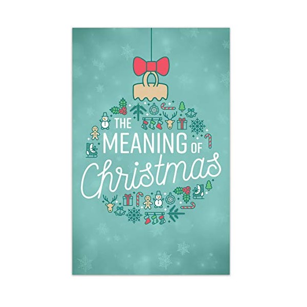 The Meaning Of Christmas - Packet of 100 - NKJV - No Imprinting
