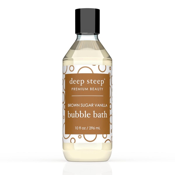 Deep Steep Bubble Bath, 10 oz (Brown Sugar Vanilla)