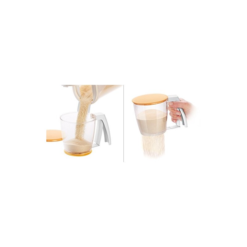 Tescoma Flour Sieve for Flour, Icing Sugar or Cocoa, Lightweight