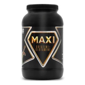 Creatina  Glutamina Maxi Protein 1 Kg 50 Servicios Sabor Mango                                                                                        
