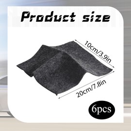 6 Pcs Nano Sparkle Cloth for Car Scratches, Scratch Repair Cloth for Cars Motorcycles & Vehicles, Durable Reusable Surface Scratch Removal Tool
