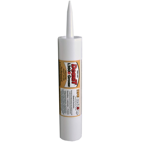 CAIG Laboratories, DeoxIT L260-DQ8TP, Lithium Grease with Cleaner/Deoxidizer, Quartz Particles,