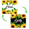 Dishwasher Magnet,Clean Dirty Sign Indicator- Double Sided Magnet with Bonus