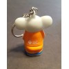 American Heart Association Elephant Keychain