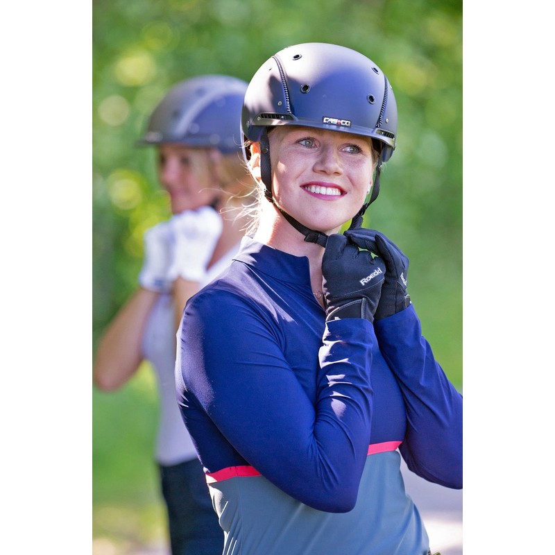Roeckl Sports Milano Riding Gloves, Leisure Summer Gloves, Navy 6