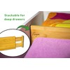 Durawe Company Adjustable Bamboo Drawer Dividers Organizers Expandable (12-16") Kitchen