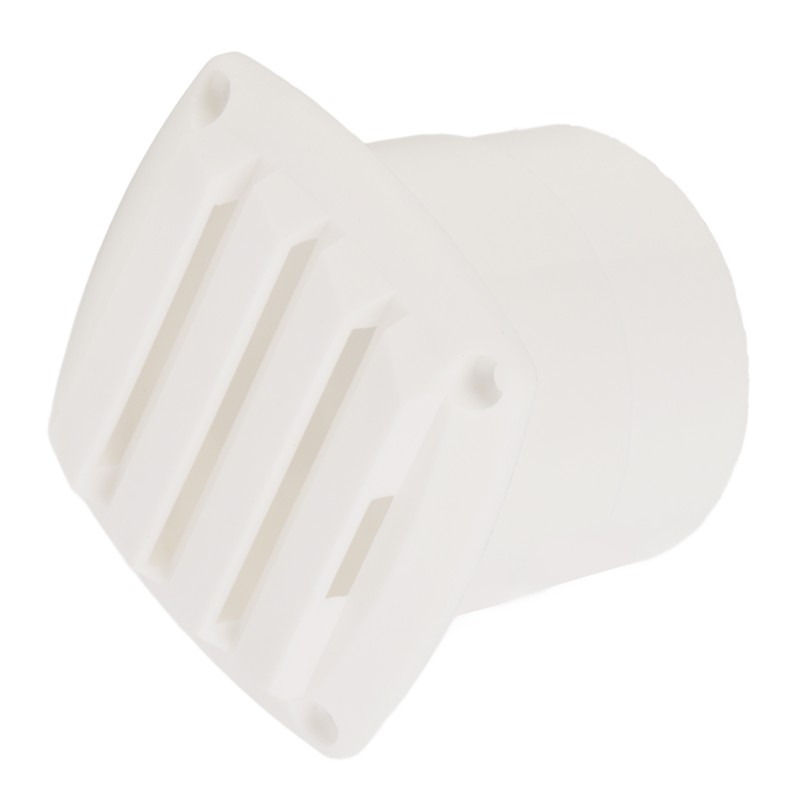 Round Boat Louver Marine Exhaust Air Plastic Vent Straight Through