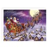 Tracks Traditional Santa's Sleigh Advent Calendar - 24 Doors Christmas