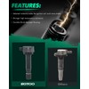 SCITOO Ignition Coil Compatible for Honda Civic 2006 2007 2008