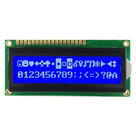 JZK 2 x Blue Backlit LCD Display Module with Controller for Arduino Uno R3 Mega 2560