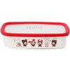 Fuji Hollow Monchhichi Shallow Type Square Container L 1.6L Lets!