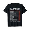 Bill of Rights Emergency Hotline Constitution T-Shirt
