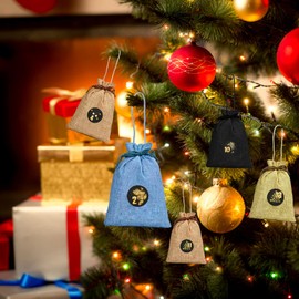 Advent Calendar Sticker Set, 24 Advent Calendar Stickers, Christmas Numbers, Stickers for Advent Calendar, Stickers Advent Calendar for Advent Calendar Crafts and Filling