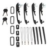 4PCS Car Front Rear Left Right Exterior Door Handle with