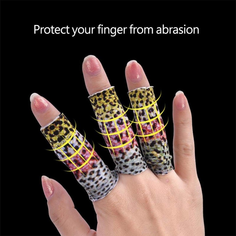 Agatige Fly Fishing Finger Protector, 3pcs Finger Stall Protector Fishing
