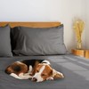 LuxClub King Fitted Sheet Bedding with 45cm Depth, Extra Deep