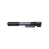 BBB Cycling Mini Pump Lightweight Integrated Pressure Gauge Dualhead Thumblock