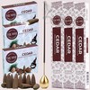 Cedar Incense Sticks & Backflow Incense Cones for Waterfall Combo