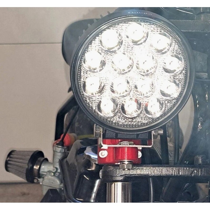 Coleman Mini Bike LED Headlight Bracket Pair Fork Mount