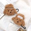 Teddy Dog Airpods Case with Keychain (First and Second Generation)