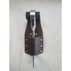 Brown Leather Single Spanner Frog/Pocket/Pouch BBI for Scaffolding Tool Belt