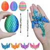 Olee Odee 4PCS Dragon Eggs with Mini Dragon Inside 3D