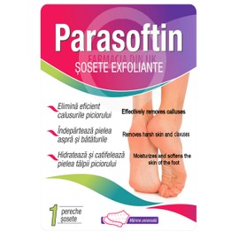 Parasoftin Exfoliating Socks Callus Removal Soft Feet Dead Skin Removal