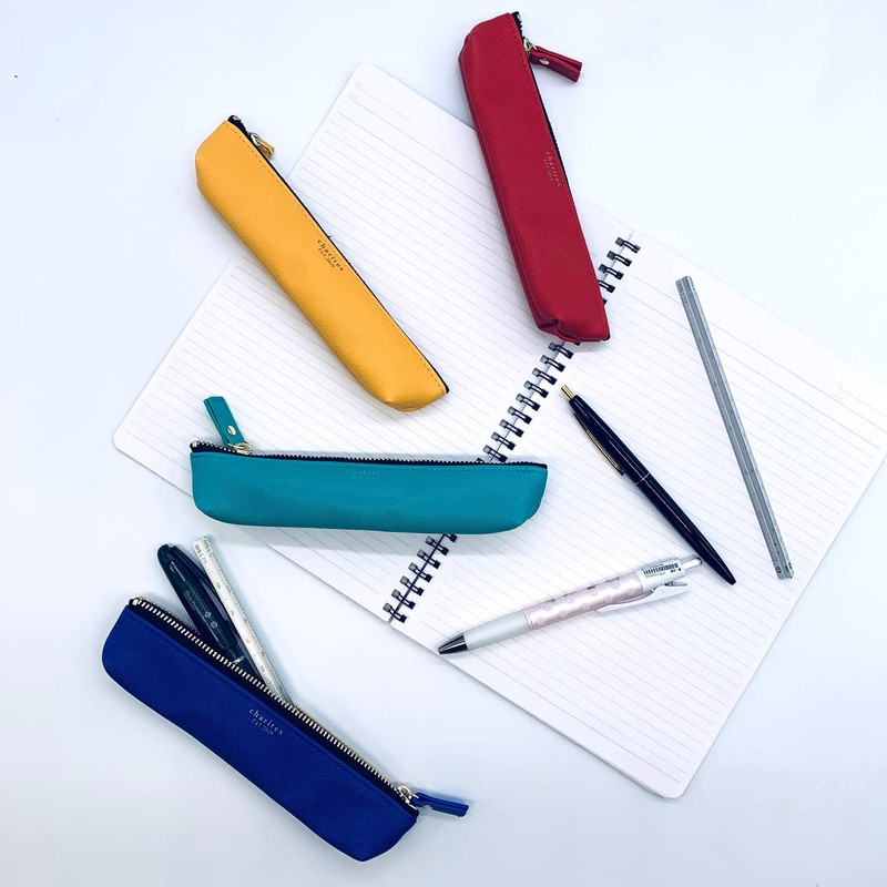 Concise Pencil Case Slim Calites Yellow 544746