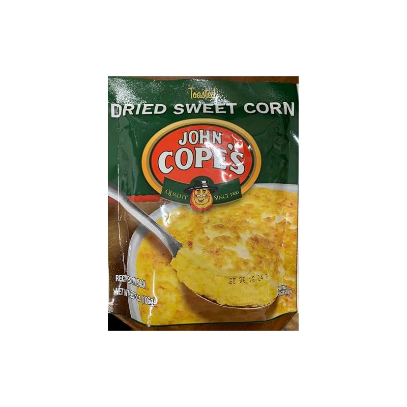 John Cope's Toasted, Dried Sweet Corn With Recipes For Gourmet