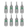 sourcing map 8 x H2 hexagonal screwdriver bit, 2 mm,