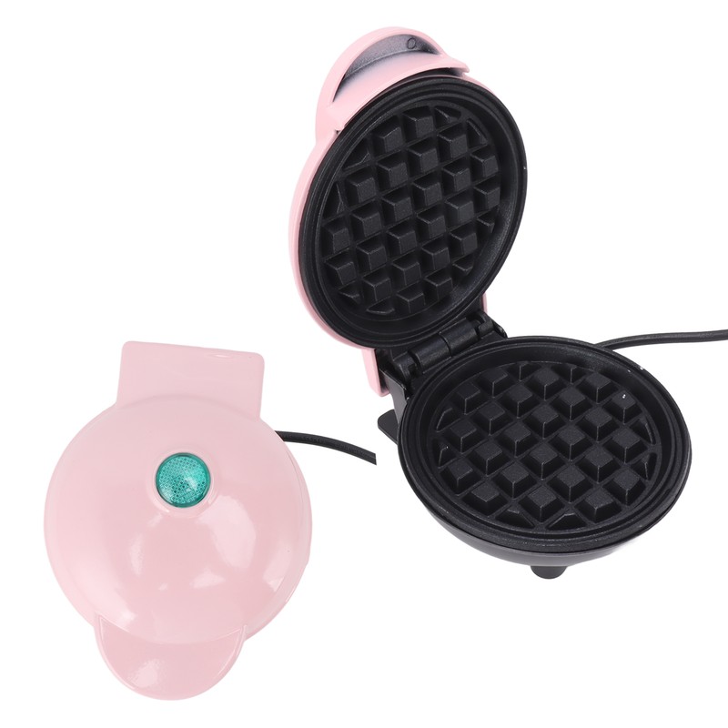 Mini Waffle Maker Stick Proof Double Sided Round Multifunctional Breakfast