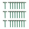 100 Pcs Safety Pins, Plastic Corsage Pins Tiny Brooch