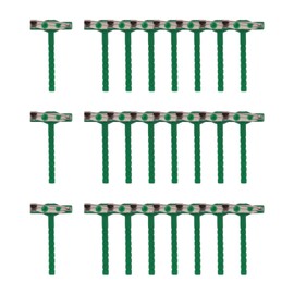 100 Pcs Safety Pins, Plastic Corsage Pins Tiny Brooch