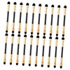 Vaguelly 20Pcs Dual Ended Eye Shadow Brush Versatile Makeup Applicators