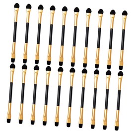Vaguelly 20Pcs Dual Ended Eye Shadow Brush Versatile Makeup Applicators for Highlighting Blending and Smudging for Professional and Personal Use present for Makeup