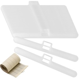 25pcs Vertical Blind Top Hangers 3.5inch 89mm Slats Spare Parts For Repair, Vertical Hanging Venetian Blinds Accessories Vertical Blind Repair Kit