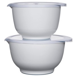 Rosti Precision Craft Mixing Bowl Set 2 Pcs Elevate Your Culinary Experience Stylish Nesting Bowls for Effortless Cooking and Baking