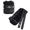 Adjustable Ankle Weights 1-20 LBS Pair with Removable Weight for